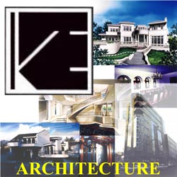 architectural firm business ad photomontage
