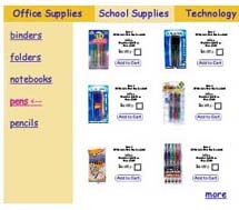 ecommerce sample